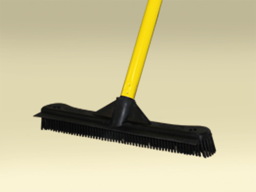 Rubber Broom with Squeegee - Set of 2 